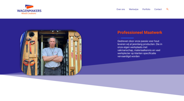 Website Wagenmakers Wood Creations